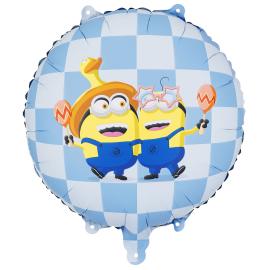 Minions Rund Folieballong 35 cm
