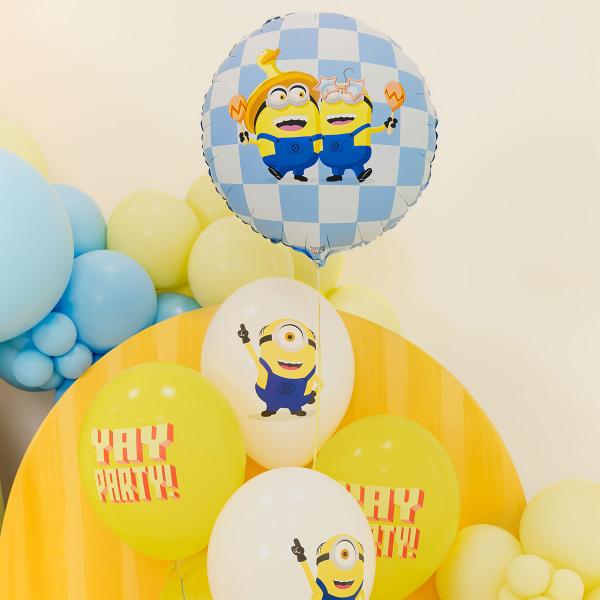 Minions Rund Folieballong 35 cm