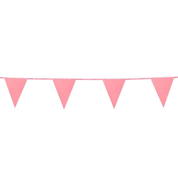 Vimpelgirlander Glitter Rosa