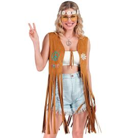 Hippie Vest Peace XX-Large