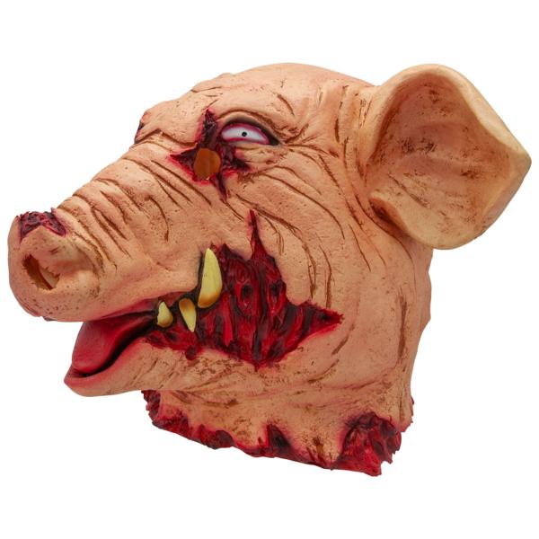 Latexmaske Slaktet Gris