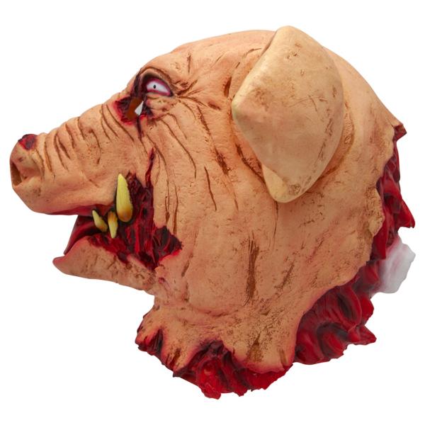 Latexmaske Slaktet Gris