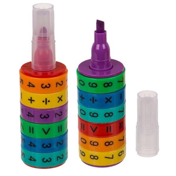 Markeringstusj Matematikk 3 x 10,5 cm
