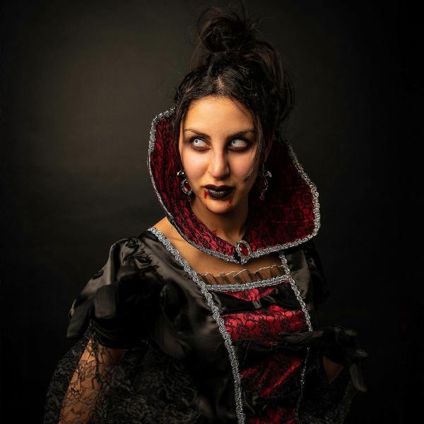 Vampiress Vampyrkjole Deluxe