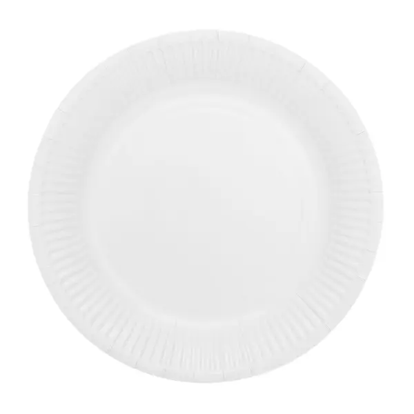 Papptallerkener Hvit 18 cm 8-pakning