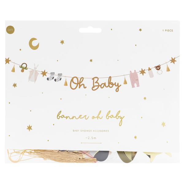 DIY Oh Baby Girlander