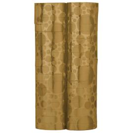 Serpentiner med Prikker Gull 2-pakning