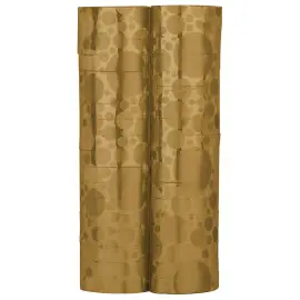 Serpentiner med Prikker Gull 2-pakning