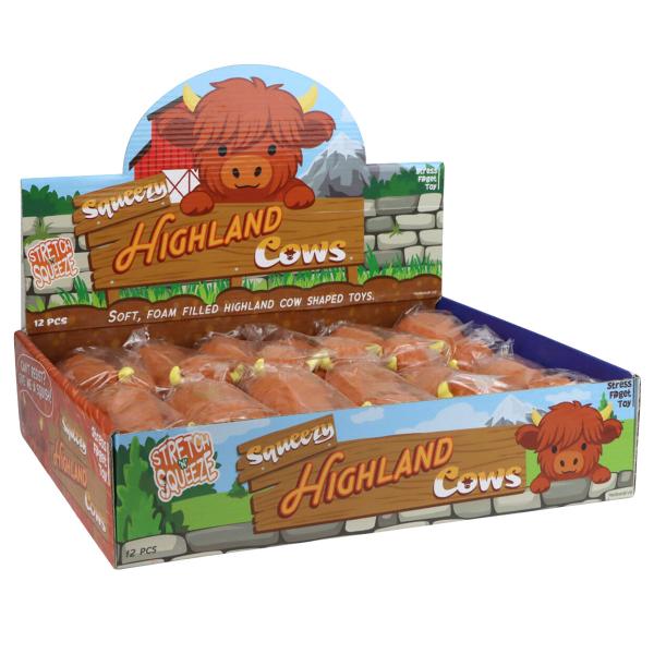 Klemmeleke Highland Ku Brun 11 cm