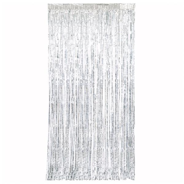 Dørforheng Metallic Sølv
