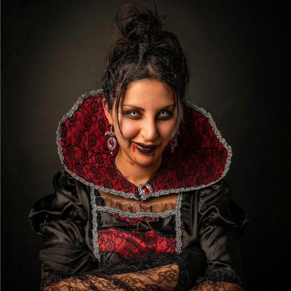 Vampiress Vampyrkjole Deluxe