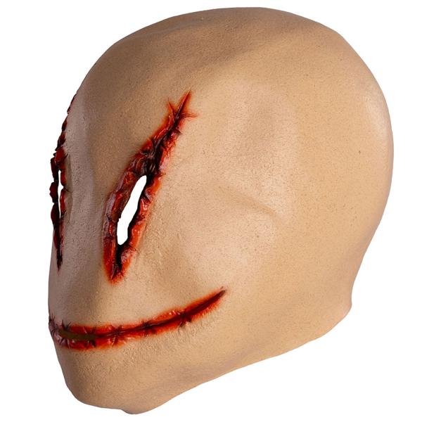 Skrekkmaske med Sydd Munn