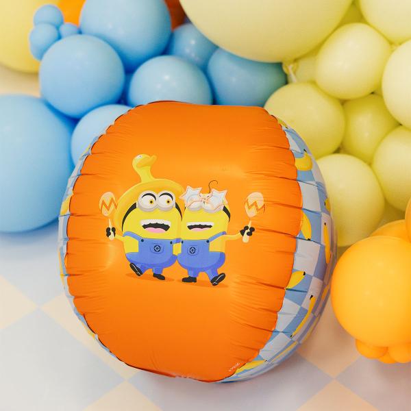 Minions Rund Folieballong 50 cm