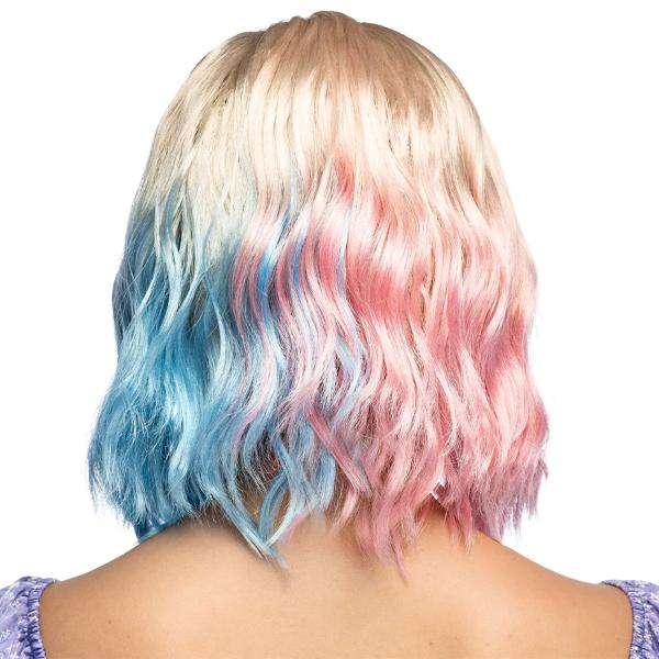 Trefarget Bølget Parykk
