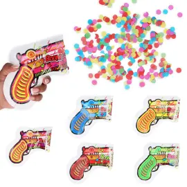 Selvoppbl&aring;sende Konfettipistol