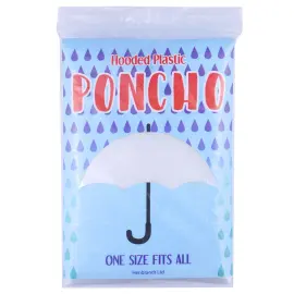 Regnponcho Gjennomsiktig