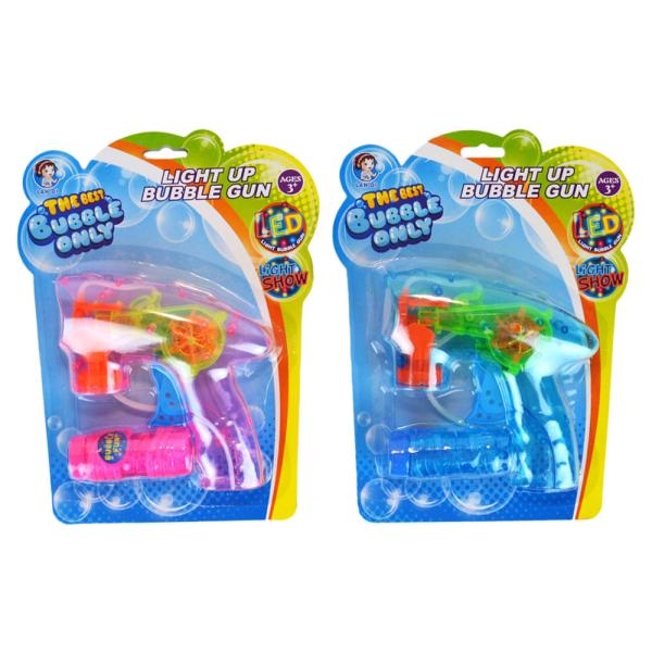 Light Up Bubble Gun Såpeboblepistol