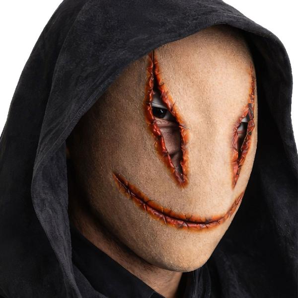 Skrekkmaske med Sydd Munn