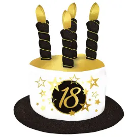 Bursdagshatt 18 &aring;r