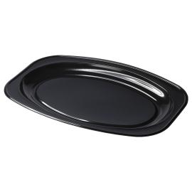 Ovale Serveringsfat Svart 32x24 cm 5-pakning