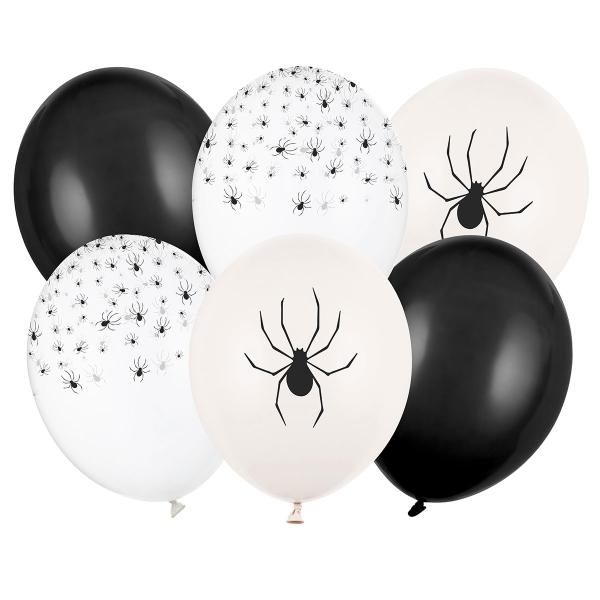 Latexballonger Edderkopper Blandede Farger