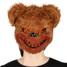 Plysjmaske Skummel Bj&oslash;rn