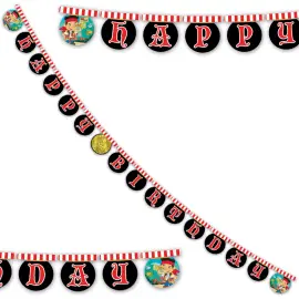 Jake og Sj&oslash;r&oslash;verne Happy Birthday Girlander