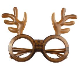 LED Briller med Reinsdyrhorn