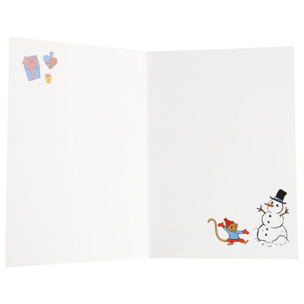 Julekort Pippi Langstrømpe