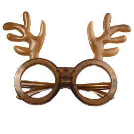 LED Briller med Reinsdyrhorn
