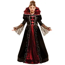 Vampiress Vampyrkjole Deluxe Barn