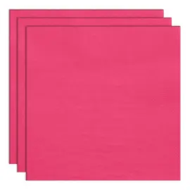Engangsservietter Intensiv Rosa 24 cm 20-pakning