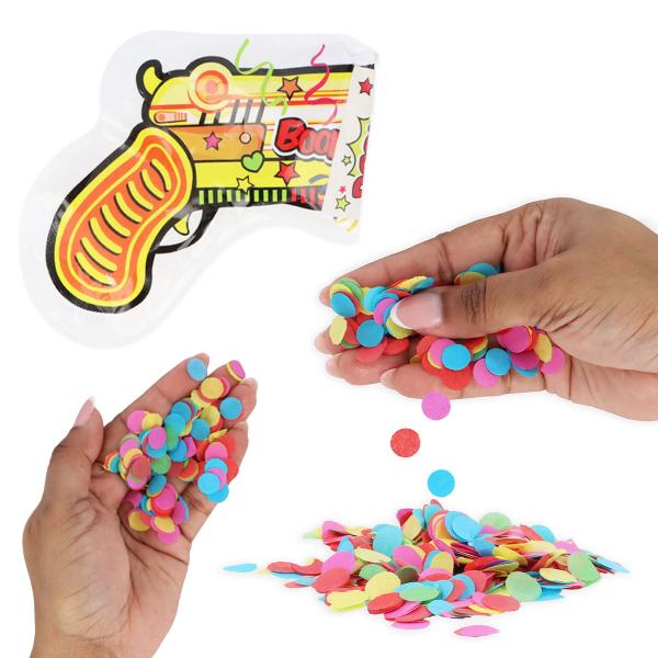 Selvoppblåsende Konfettipistol