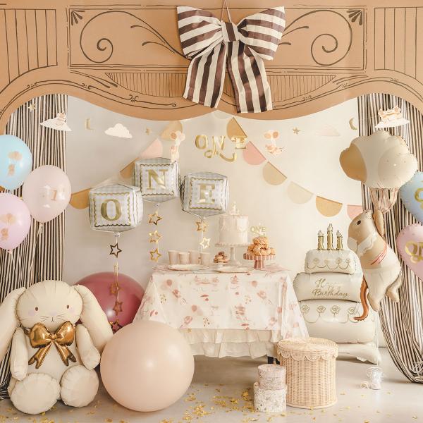 Folieballonger One Kuber 3-pakning