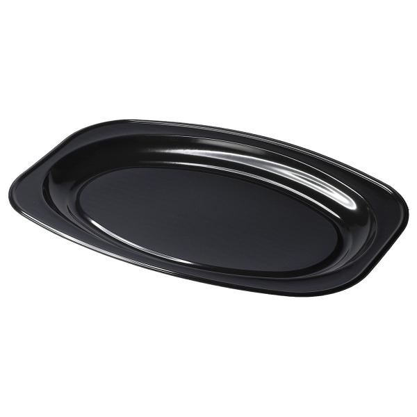 Ovale Serveringsfat Svart 45x30 cm 5-pakning