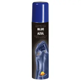 Hår- og Kroppsfarge Spray Blå
