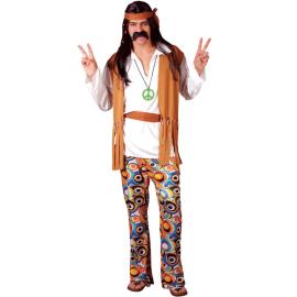 Woodstock Hippie Kostyme X-Large