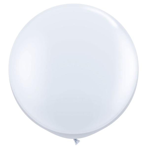 Kjempeballong Hvit