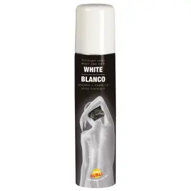 Hår- og Kroppsfarge Spray Hvit