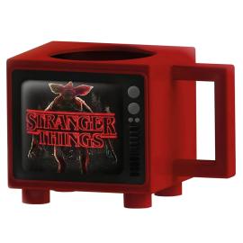 Varmefølsomt Krus Stranger Things Retro-TV