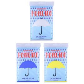 Engangs Regnponcho med Hette