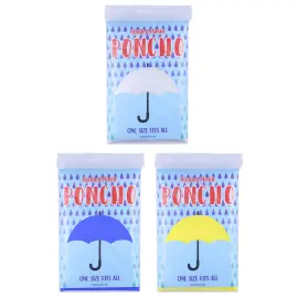Engangs Regnponcho med Hette