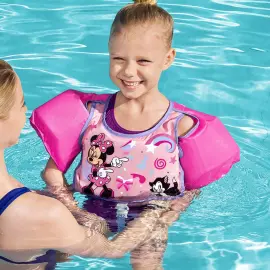 Redningsvest med Armringer Minni Mus 3-6 &aring;r