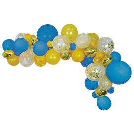 Ballongbue Kit Blå/Gul