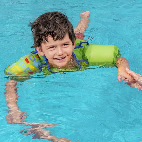 Redningsvest med Armringer Swim Safe 3-6 år