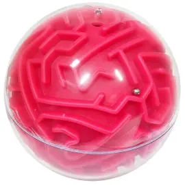Labyrintball R&oslash;d 10 cm 6+ &aring;r