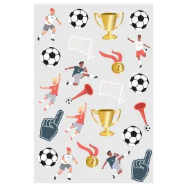 Midlertidige Tatoveringer Fotballbursdag 23-pakning