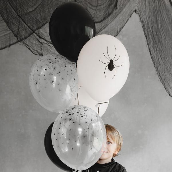 Latexballonger Edderkopper Blandede Farger