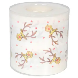 Toalettpapir Jul med Reinsdyrmotiv