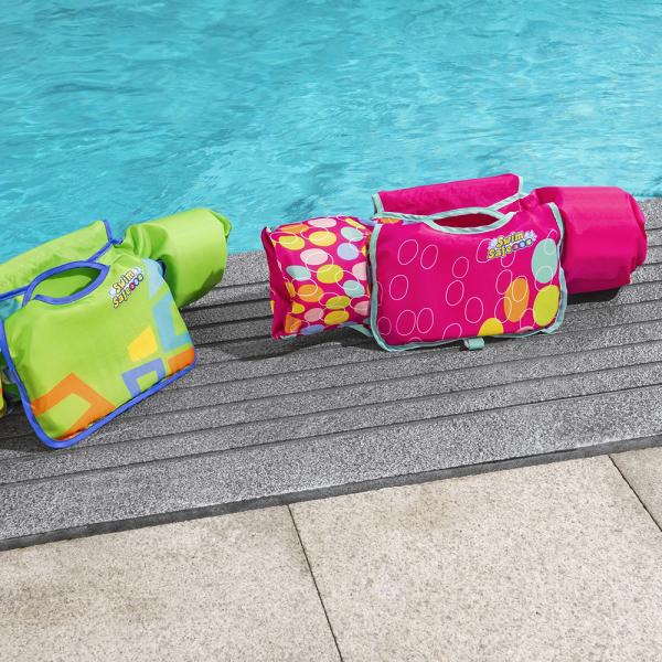 Redningsvest med Armringer Swim Safe 3-6 år